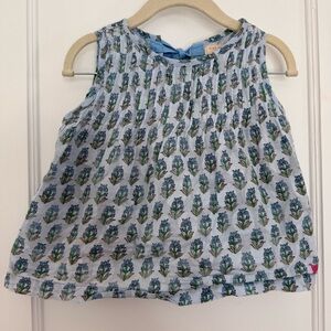 Pink Chicken 2-piece 100% Cotton Tie-back Sz 18-24m